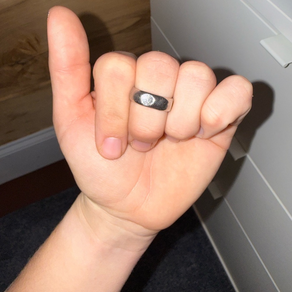 Silver Band Ring